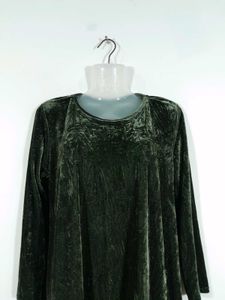 Dark Olive Green Dress For Women&#39;s