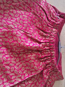 Pink Ethnic Skirt