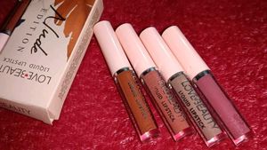Liquid Lipstick Set Of 4