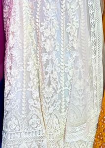 customised embroidered skirt and dupatta set