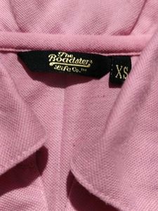 Roadster Pink Polo Collar Sleeveless Top