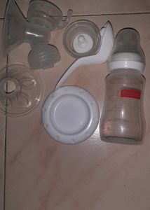 Babyhug Manual Breast Pump – Like New!
