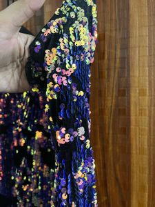 Sequinned Party Wear Dress