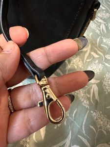 Michael Kors Black Flap Cross Body Bag