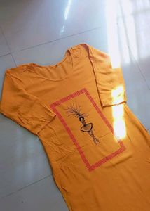 Women&#39;s Kurti / Mustard Yellow