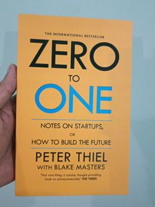 ZERO TO ONE BY PETER THILL WITH BLAKE MASTERS