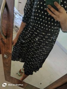 Polka Dot Aline Dress