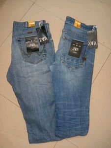 2 piece ZARA Denim Jeans