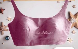 Elegant Pink Sleeveless Blouse