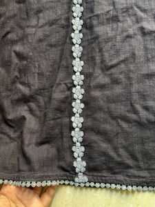 Lace Work Straight Kurta