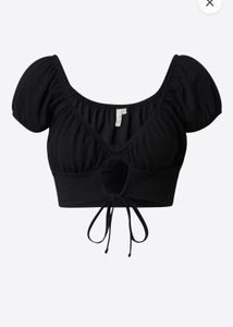 Black Crop Top