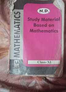 ND Mathematics Class XI