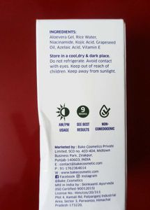 Bake 10% Niacinamide+ Azelaic Acid Face Serum