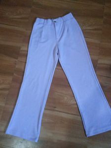 Light Purple Flared Pants