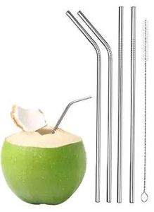 Stainless Steel Straw 5 Pcs