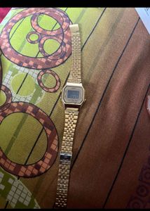 Casio Gold Watch