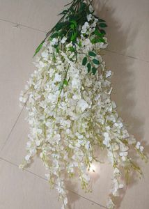White Artificial Wisteria Flower Vine