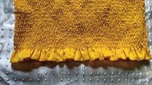 💛RUFFLE CROP TOP💛