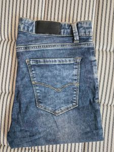 Denim blue jeans skinny fit . new condition