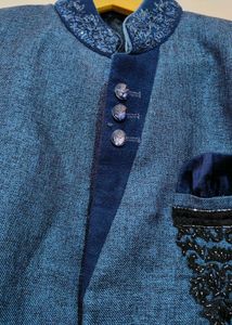 Blue Jodhpuri