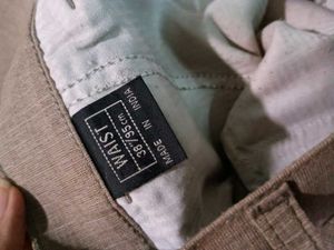 Khaki Formal Pant For Men