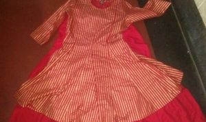 Short Kurti Dress With Plazo Set