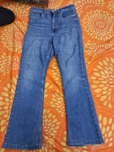 Classic Pair Of New Blue Jeans