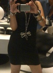 SALE!!! SALE!!Zovi Black mini Bodycon Dres