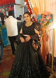 Today's special Buy This Black Lehnga @3500