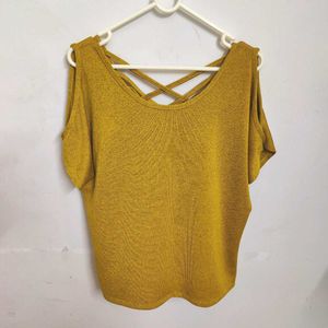 Cute Female Mustard Top | Bust 34
