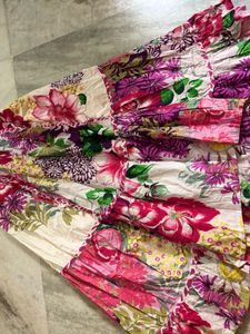 Floral Print Maxi Dress