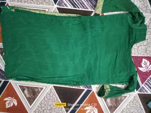 Elegant Green Embroidered Kurta