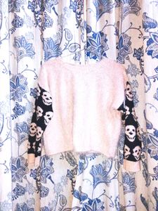 Skull crochet Sweater