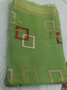 Green Embroidered shree