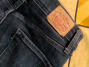 Women Dark Wash Denim Jeans