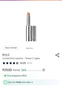 Mac Locked Kiss Lipstick