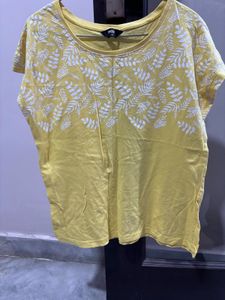 Max Yellow Floral T-Shirt