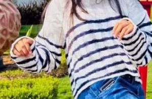 Striped Knit Sweater