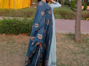 Gher Kurta With Dupatta