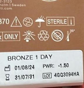 Swati Lense In Shade Bronze  -1.50 (pair Of