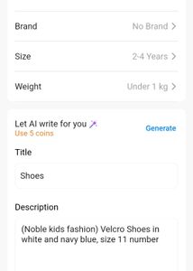 2 Pair Casual Shoes