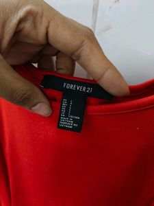 Red Skater summer Dress