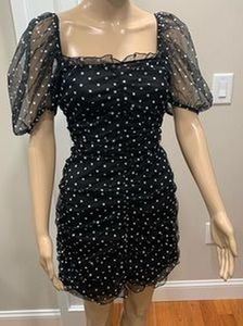 H&M Dicided Polka Dots Bodycon Dress