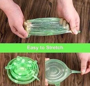 5pcs Silicone Stretch Lids