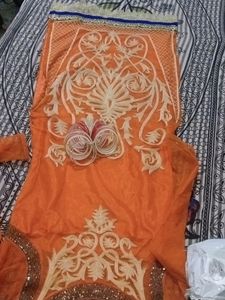 Beautiful  Party Wear  Kurti With Chuda Free