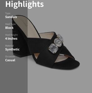 Heels Black Beautiful Catwalk Brand New