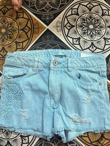 Zara Girls Denim Shorts