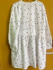 White Mini Dress New