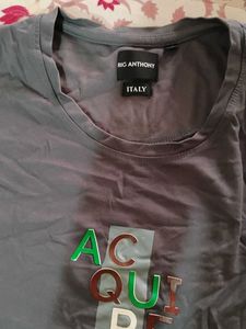 GREYISH T -SHIRT FOR MEN