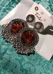 Tulsi Earrings - Statement Jewelry